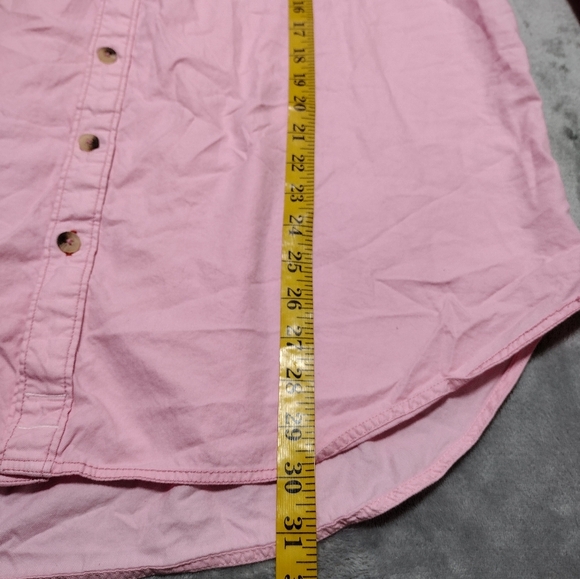 Free People We The Free Freddie Shirt Button Down Oversized Pink Size XS - Picture 12 of 12